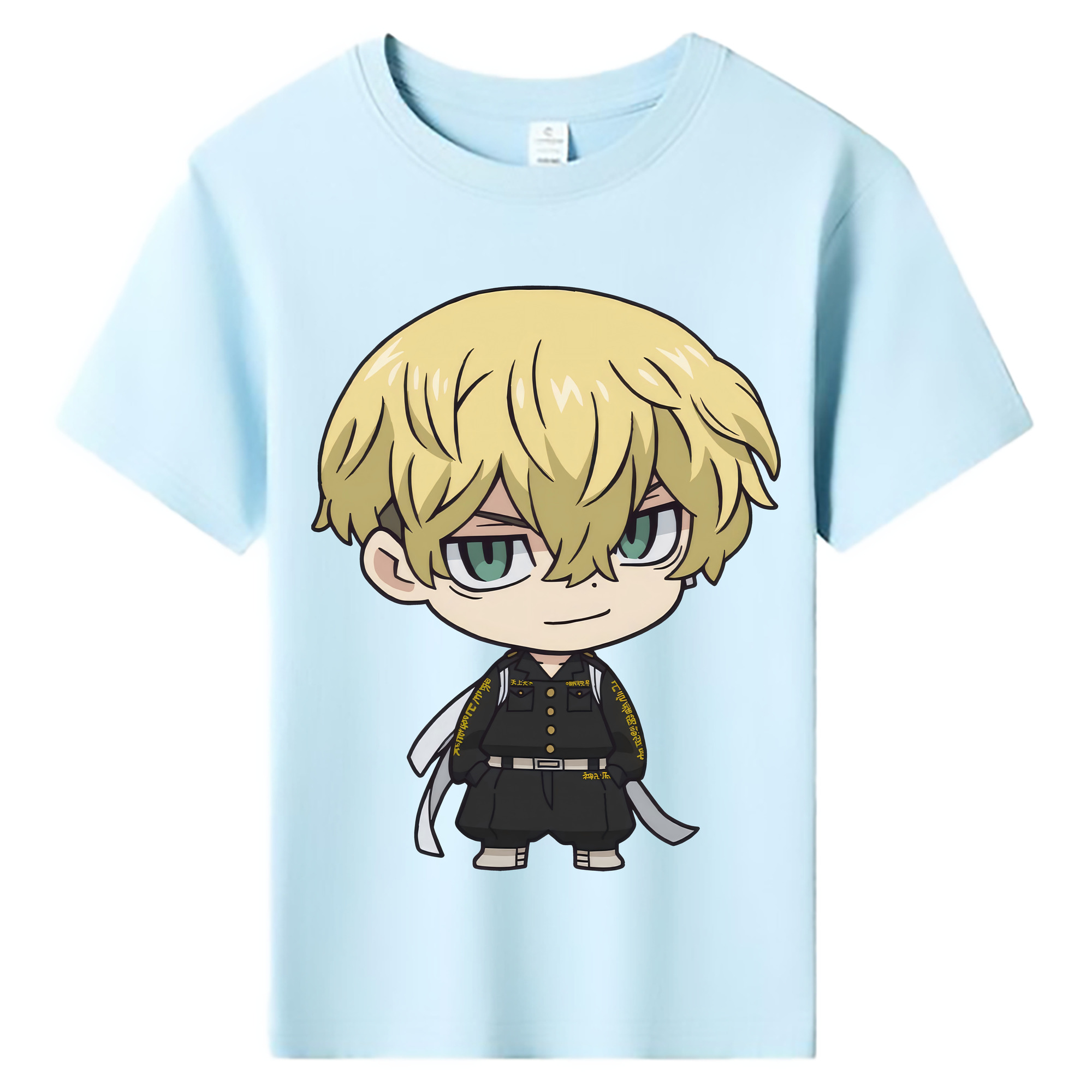 （画像用） 東京リベンジャーズ Tokyo Revengers 綿100％キッズTシャツ（フロントプリント）
